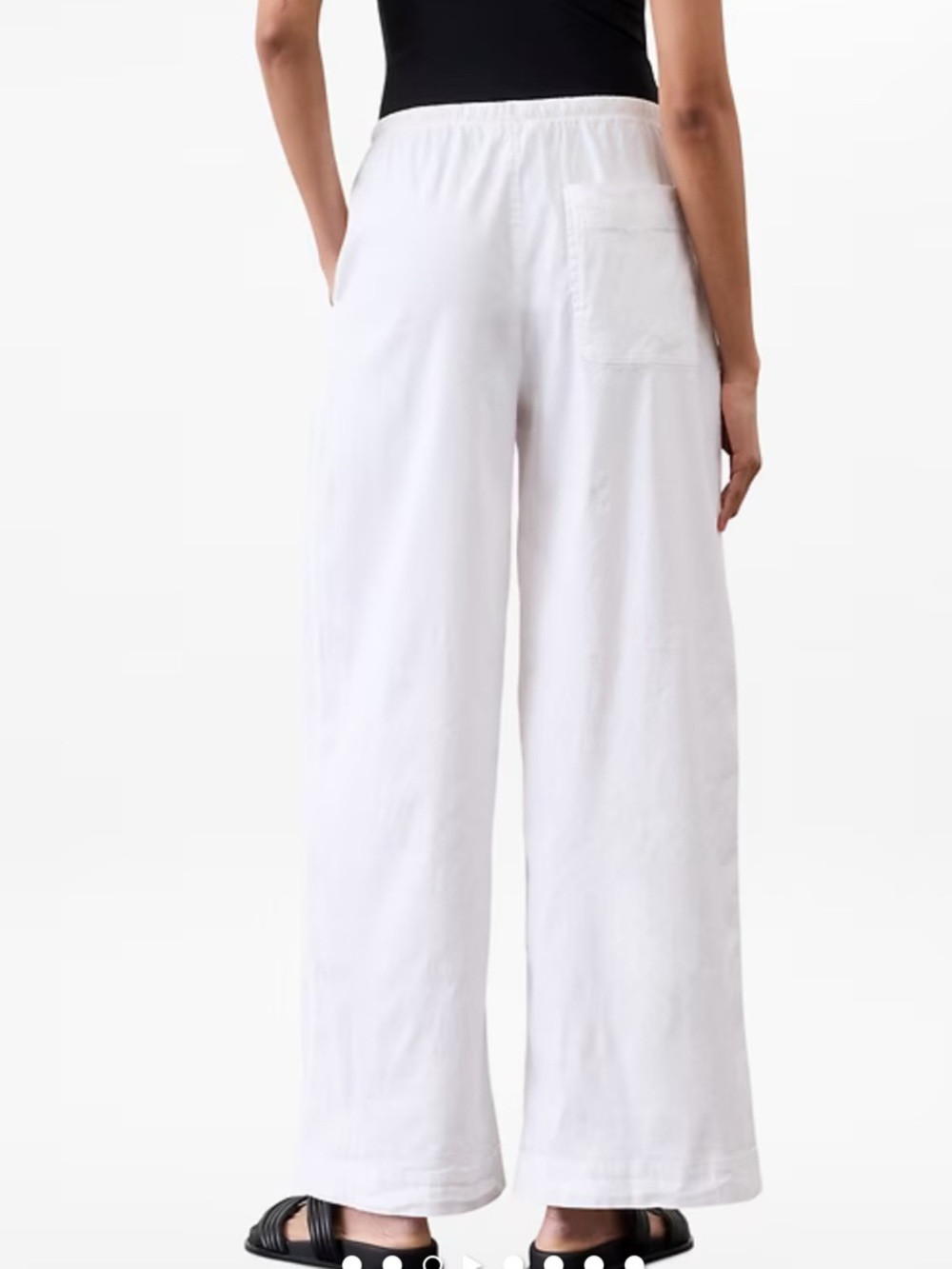 Athleta Paradise Mid Rise Wide Leg Pant
- White - XL - Picture 3 of 3